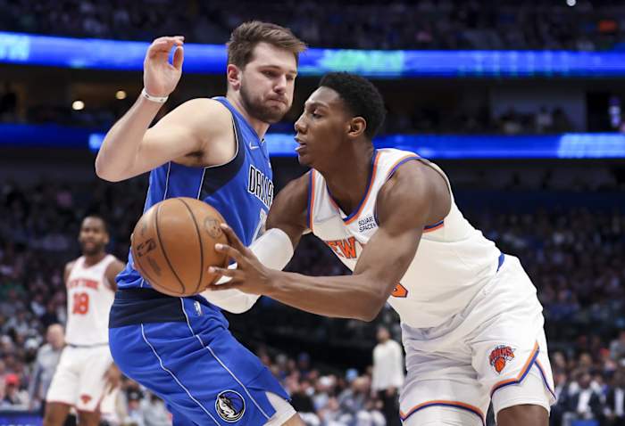 Luka Doncic, Dallas Mavericks, New York Knicks, RJ Barrett